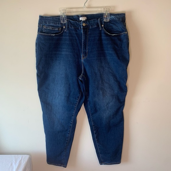 Good American Women's Always Fits Good Legs Skinny Jeans Size 20-26 Indigo 446 - Picture 3 of 11